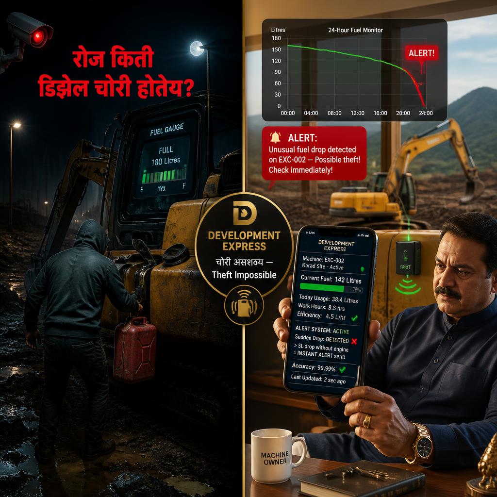Fuel monitoring and theft alerts on Development Express