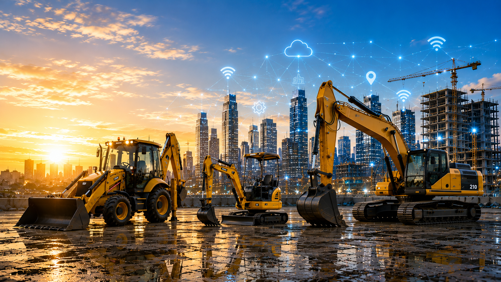Development Express smart construction fleet with connected GPS and digital operations